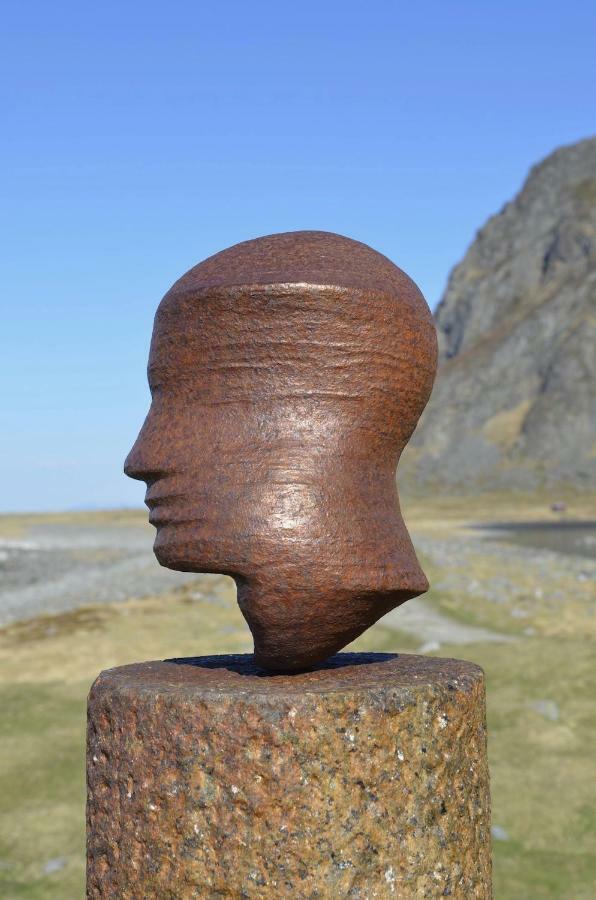 Steinbakk - Vestresand Lofoten Bostad Екстериор снимка